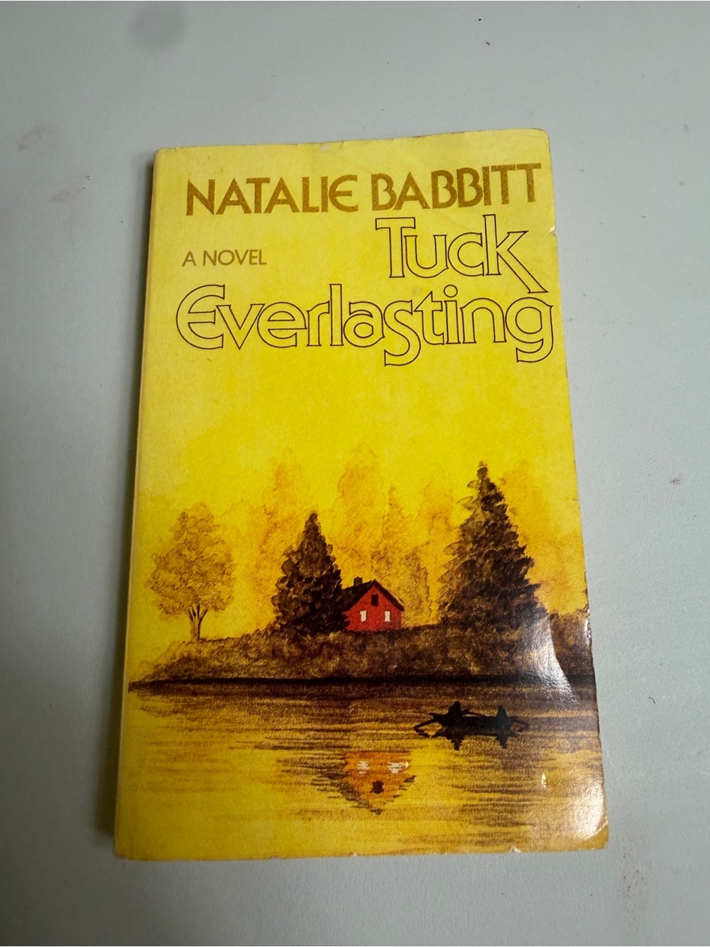 Vintage Tuck Everlasting Paperback Book Natalie Babbitt 1975 Scholastic Edition